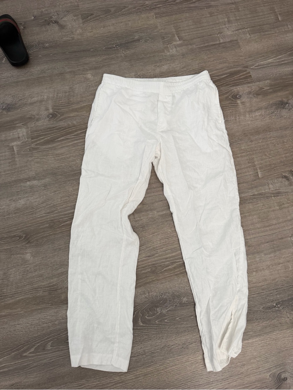 White H&M Linen Pants